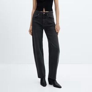 Mango High-Waist Balloon Jeans